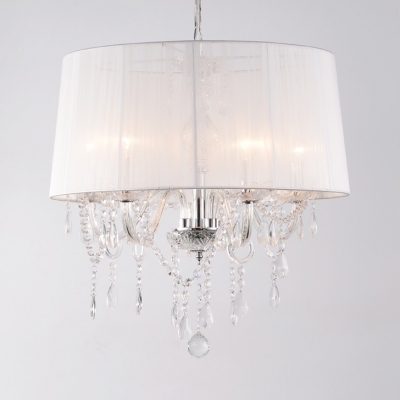 Contemporary Drum Chandelier with 39