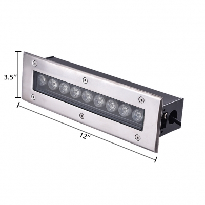 LED In-Ground Light Outdoor 3/5/9W Stainless Waterproof Landscape Lighting for Garden Yard