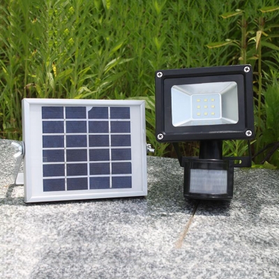 9 LED Solar Light Waterproof Security Wall Light with Motion Sensor and Dusk to Dawn Sensor