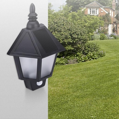LED Solar Motion Sensor Lights Waterproof Security Night Light for Driveway in Warm/White