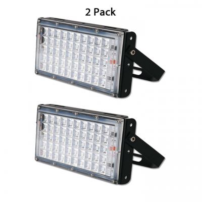 50 Lights Wireless LED Security Light 1/2 Pack 50w Waterproof Flood Lighting for Pathway