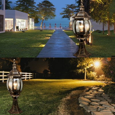 Pack of 1/2 LED Post Cap Light Water-Resistant Post Lighting for Courtyard Balcony