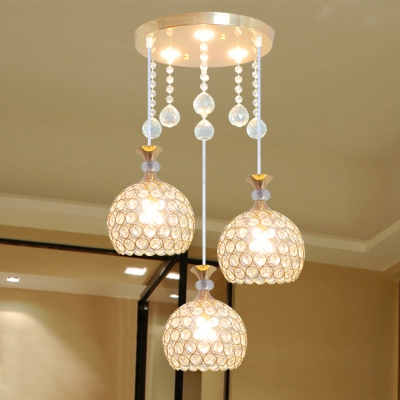 Globe Pendant Light for Bedroom with 39