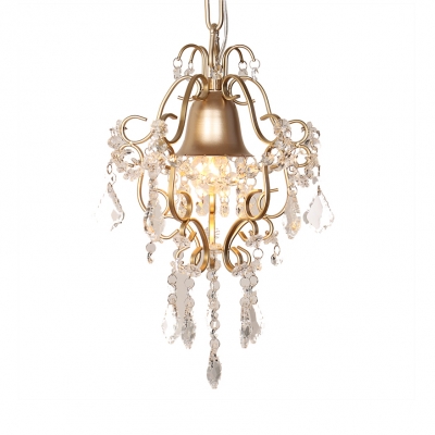 Clear Crystal Pendant Lighting with 12