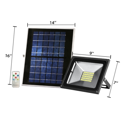Solar Ground Lights with Dusk to Dawn Sensor Remote Control In Ground Well Lights for Deck