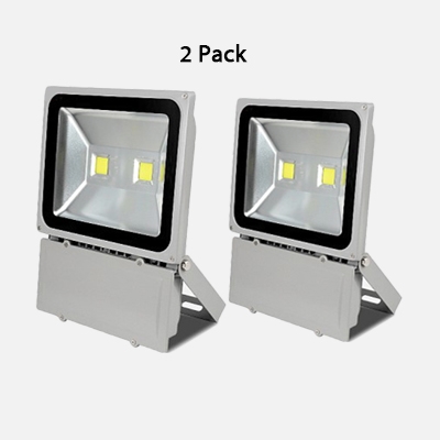 Pack of 1/2 Wireless Security Lighting Pathway Yard LED Waterproof Flood Light in White