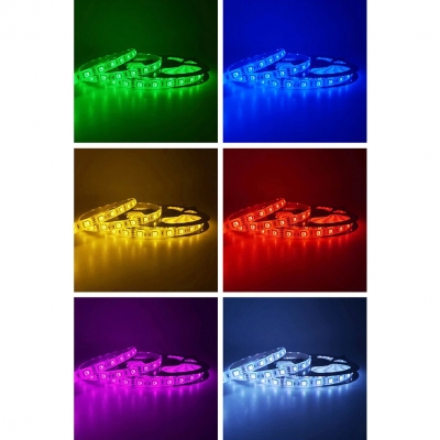 16ft 5050 LED Light Strip Decorative Portable Multi Color Fairy Light for Patio Party