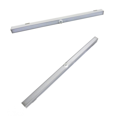 1/2 Pack Battery Powered Counter Lighting Infrared Sensing 20 LED Linear Closet Lighting in White/Warm