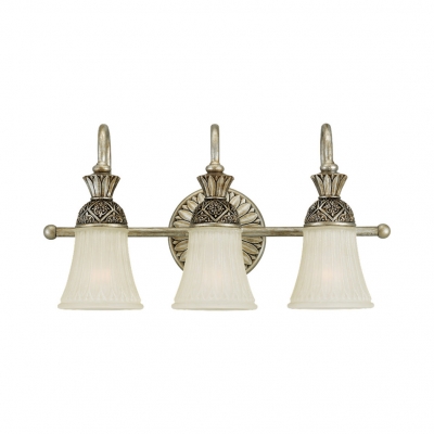 Bell Shade Dining Room Sconce Light Metal 1/2/3 Lights Vintage Style Wall Light in Bronze