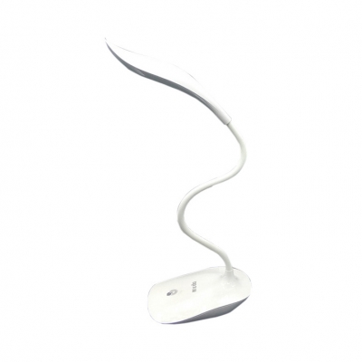 Flexible Gooseneck LED Desk Lighting with USB Charging Port White/Blue Dimmable 2 Lighting Temperatures Reading Light