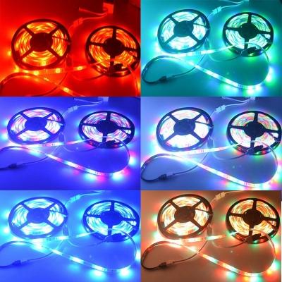 16ft Multi Color Option Strip Light Waterproof/Non-Waterproof 5050/2835 LED Light with Flexible Remote Controller