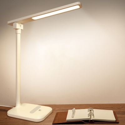 Plug In/USB LED Desk Light Foldable 3 Lighting Modes Dimmable Touch Sensor Study Light for Bedroom