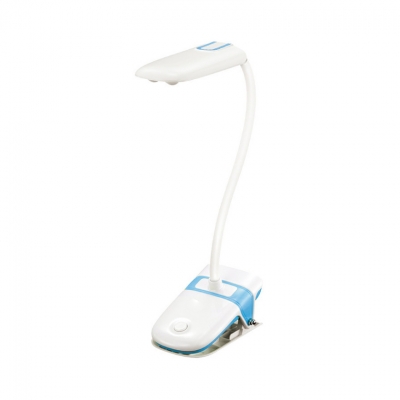 Eye Caring Small LED Desk Light Flexible Gooseneck Reading Light with Clip