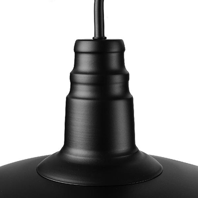 Black Barn Shape Wall Light with Plug In Cord 1 Light Antique Style Metal Sconce Wall Light for Bar