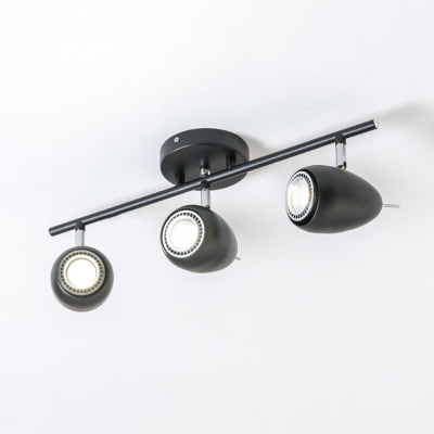 Modern 2 3 Heads Track Lighting Bedroom Dining Room Angle Adjustable
