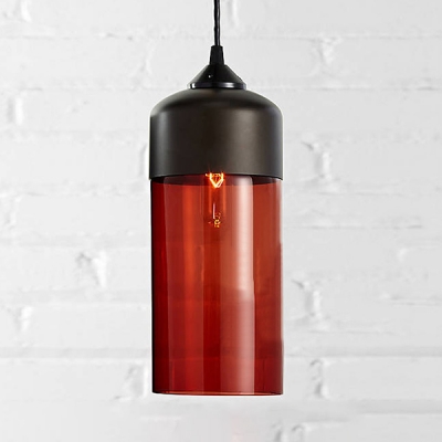 Multi Colored  Black Socket Industrial LOFT Mini Pendant Light