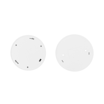 USB Charging/Battery Powered LED Closet Lighting White Round Cabinet Lighting with Infrared Sensor and Dusk to Dawn Sensor