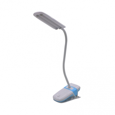 Eye Caring Small LED Desk Light Flexible Gooseneck Reading Light with Clip