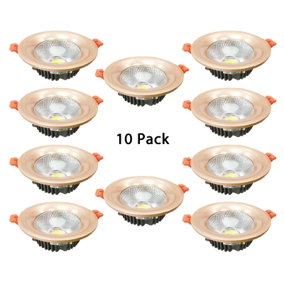 10 Pack Round Led Recessed Kitchen 3 5 6 Inch Wireless Ceiling Light