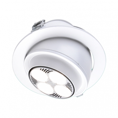 4 Pack Aluminum Cob Flush Mount Recessed 35 40w Light Fixture