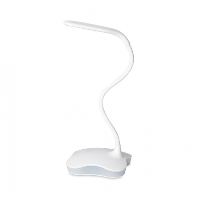 18 LED Flexible Arm Desk Light Touch Sensor Eye Caring Light with USB Charging Port for Bedroom