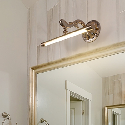 Elegant Style Linear Wall Light Rotatable Waterproof Metal LED Vanity Light in Neutral for Gallery