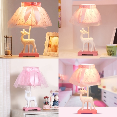 Light Cute Dimmable Led Desk Lamp, Cute Study Table Lamps