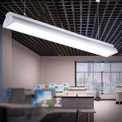 Commercial Linear Suspension Light High Bright Aluminum Led Ceiling