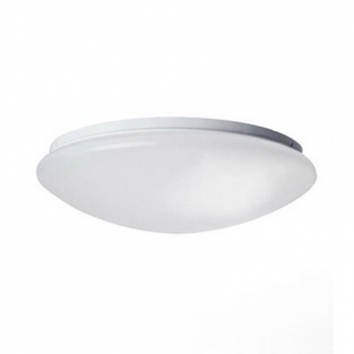 White Dome Led Flush Mount Light 24w Acrylic Sound Activated