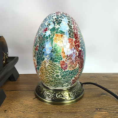 egg table lamp