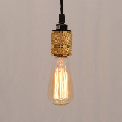 6 Lights Cascade Ceiling Pendant Industrial Edison Bulb Suspension Light in Black for Restaurant