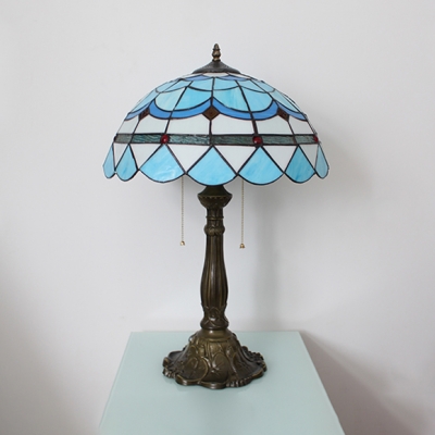 Table Lamps For Living Room Er, Clift Glass Table Lamp Base Light Blue