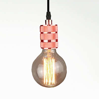 Simple Style Edison Bulb Hanging Light 1/6 Pack Single Light Glass Pendant Light for Restaurant