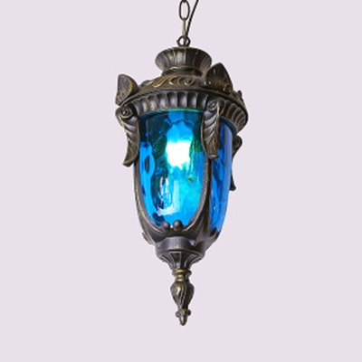 1/5 Pack Restaurant Hanging Light Dimple Glass 1 Light Vintage Style Ceiling Pendant(not Specified We will be Random Shipments)