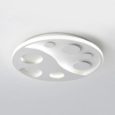 Acrylic Small Dots Flush Mount Light Modern Style Warm/White Lighting LED Ceiling Lamp for Corridor