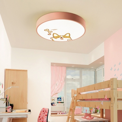 Cat/Doggy Living Room Ceiling Mount Light Acrylic Nordic Style LED Ceiling Lamp with White Lighting