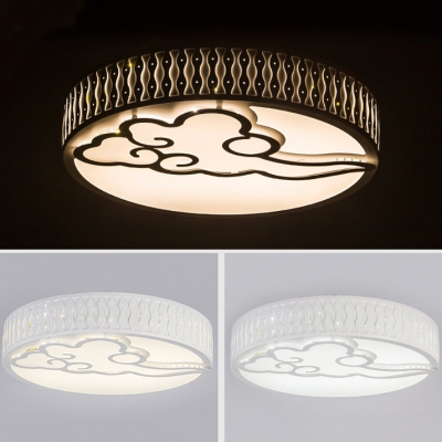 Acrylic Butterfly/Cloud/Dolphin Ceiling Mount Light Child Bedroom Animal Third Gear/White Lighting Ceiling Lamp