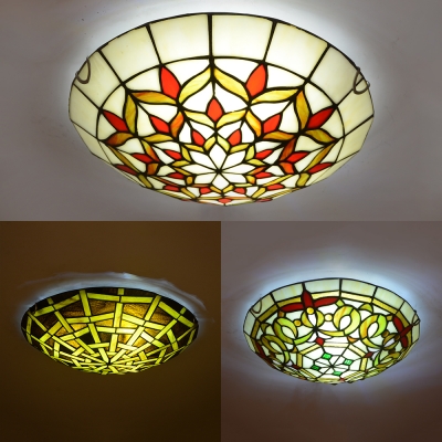 Bowl Shade Living Room Chandelier, Vintage Ceiling Lamp Shades Glass