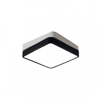 Modern Ceiling Lamp LED Two Tiers Square Flush Light in Black 31-40W 2 Rectangular Bright Led Ceiling Fixture 2 Designs Available