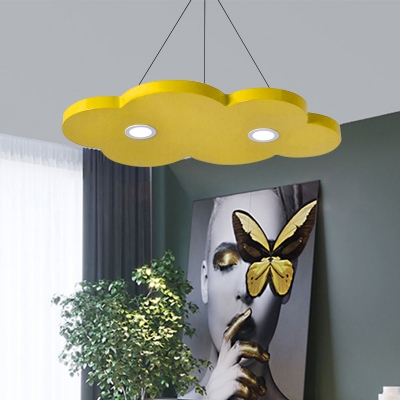 Cute Cloud Ceiling Light Fixture Contemporary Modern Iron and Acylic Ceiling Lighting for Bedroom