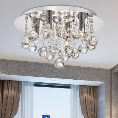 Crystal Chandelier Ceiling Light Fitting Lamp Lighting Chrome MO20/Ball 