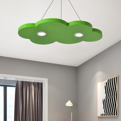 Cute Cloud Ceiling Light Fixture Contemporary Modern Iron and Acylic Ceiling Lighting for Bedroom