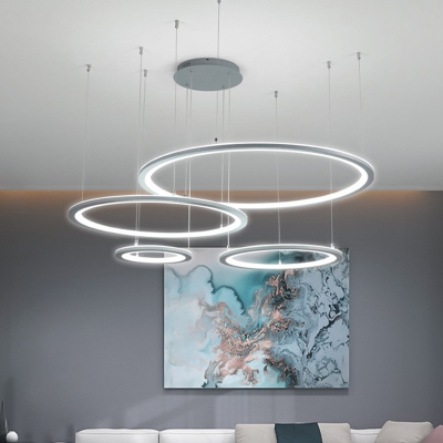 contemporary led chandelier