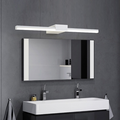 Led Horizontal Vanity Lighting Waterproof Minimalism Metal Bathroom Lighting