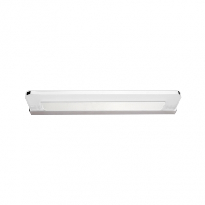 Warm/White Rectangular Sconce Wall Lighting Modern Acrylic and Stainless Steel Wall Lights for Vanity