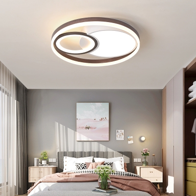 Circular Ceiling Flush Light Modernism Acrylic Integrated Led Ceiling Mounted Light