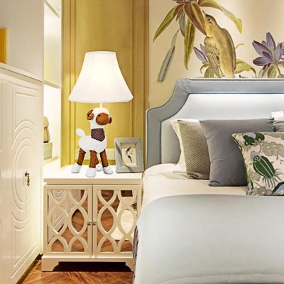 Cute Alpaca Night Light Fabric Childern Kids Bedroom Decorative Lamp for Shelf Living Room, Bedroom