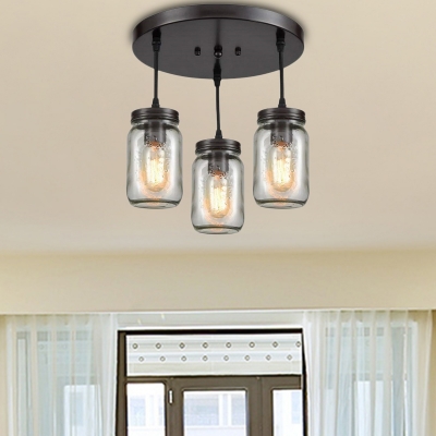 Mason Jar Ceiling Light Fixtures, Contemporary Dining Room Light Fixtures