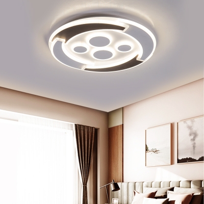 Modern Round Ceiling Lights Acrylic, Round Ceiling Light Bulb