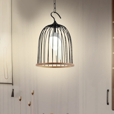 Ceiling Lights Pendant Lamp Light Metal Birdcage Shade Chandelier Home Lights